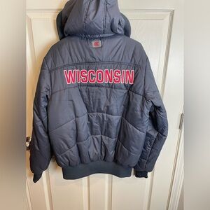 Wisconsin Badgers Puffer Jacket Large